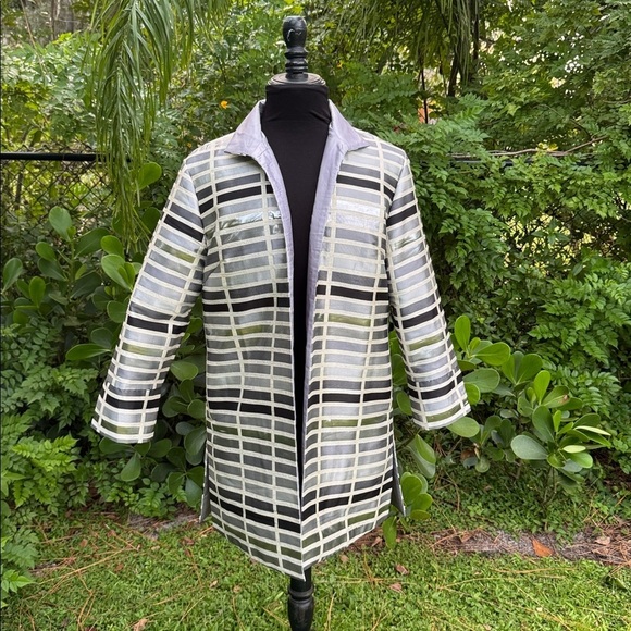 Grace Chuang Jackets & Blazers - Grace Chuang metallic jacket, size Large